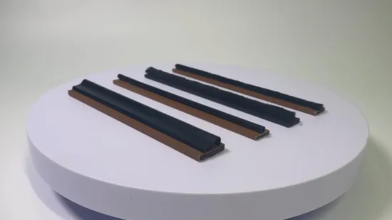 Modern PVC + Expandable Graphite Intumescent Fire Door Sealing Strip